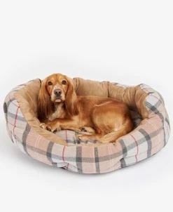 Barbour Luxury Bed -koiranpeti, 89 Cm, Taupe/Pink Tartan -TRIXIE kauppa barbour luxury bed 35 taupepink tartan 4