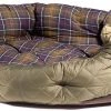 Barbour Quilted Dog Bed 35'' Olive -TRIXIE kauppa barbour quilted dog bed 35 olive 1