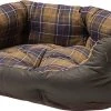 Barbour Wax/Cotton Dog Bed 30'' Classic/Olive 2 Barbour Wax/Cotton Dog Bed 30'' Classic/Olive -TRIXIE kauppa barbour wax cotton dog bed 30 classic olive 0