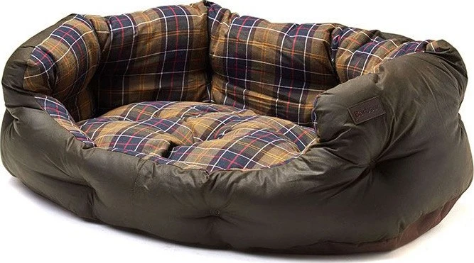 Barbour Wax/Cotton Dog Bed 35'' Classic/Olive 3 Barbour Wax/Cotton Dog Bed 35'' Classic/Olive