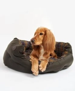 Barbour Wax/Cotton Dog Bed 35'' Classic/Olive 9 Barbour Wax/Cotton Dog Bed 35'' Classic/Olive -TRIXIE kauppa barbour wax cotton dog bed 35 classic olive 4