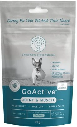 Blue Pet GoActive Ravintolisä Nivelten Hyvinvointiin, Kananmaku, 30 Kpl