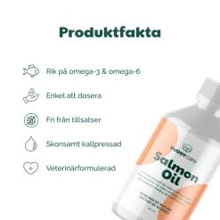 Buddy Care Salmon Oil Lohiöljy, 500ml 9 Buddy Care Salmon Oil Lohiöljy, 500ml -TRIXIE kauppa buddy care salmon oil 500ml 1 3