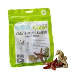 CanineCare Kasvis-merileväluu Merieläimet S, 24 Kpl