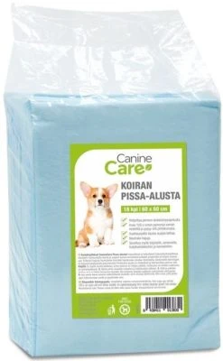 CanineCare Koiran Pissa-alusta, 60x60 Cm, 18 Kpl