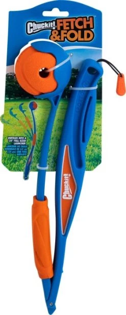 Chuckit! Fetch & Fold Pallonheitin 9 Chuckit! Fetch & Fold Pallonheitin -TRIXIE kauppa chuckit fetch fold bollkastare 1 3