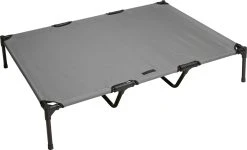 Companion Folded Camping Bed koiranpeti, 122 X 91 X 23 cm, Harmaa