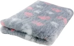 Foxy Fur Sleeping Pad Makuualusta 100x75 Cm, Gray/Pink