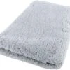 Foxy Fur Makuualusta Liukuesteellä, Graniitinharmaa 100 X 75 Cm -TRIXIE kauppa foxy fur sleeping pad with non slip granite 100 x 75 cm 0