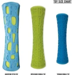 OllyDog Terrain Crinkle Toy Blue -TRIXIE kauppa ollydog terrain crinkle toy blue 2