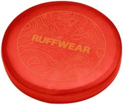 RuffWear Camp Flyer Toy Koiran Frisbee, Punainen