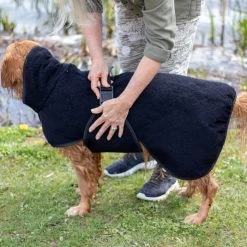 Siccaro Smart Drying Robe Kuivausloimi, Musta 45 Cm -TRIXIE kauppa siccaro smart drying robe jetblack 45 cm 4