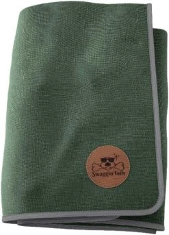 Swaggin Tails Koiran Huopa, L, Tummanvihreä