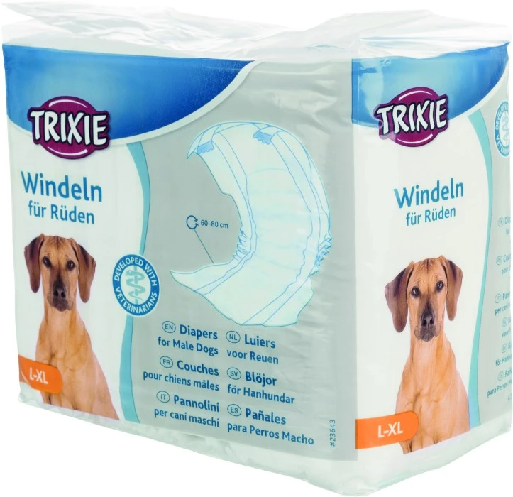 Trixie Uroskoirien Vaipat, L-XL, 12 Kpl 3 Trixie Uroskoirien Vaipat, L-XL, 12 Kpl