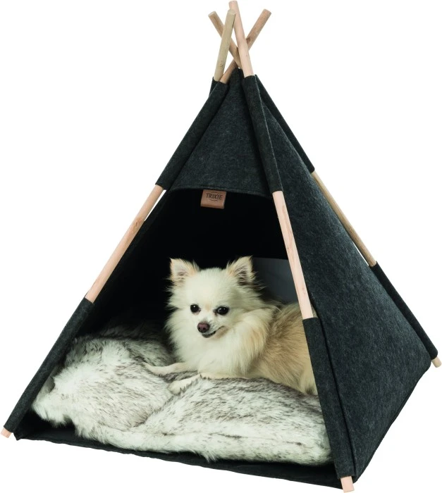 Trixie Tipi Igloo Filt Antracit 4 Trixie Tipi Igloo Filt Antracit - Image 2