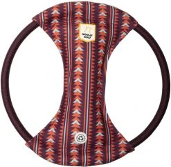 Woolly Wolf Squeaky Frisbee Pehmeä Frisbee, Polar Night